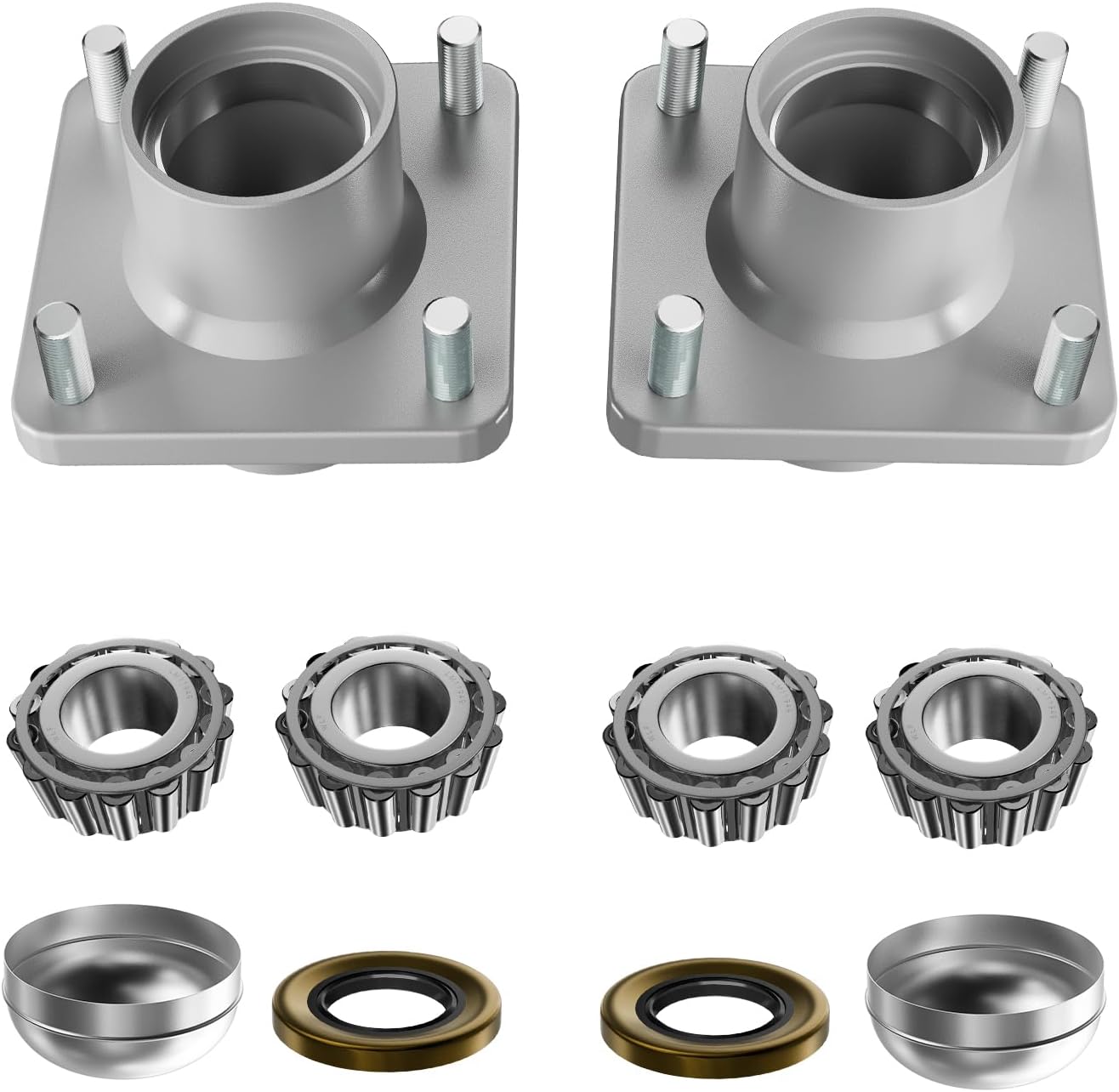 Club Car DS front hub assembly — view 2