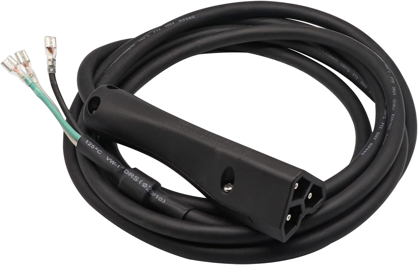 48V EZGO RXV charger plug connector — view 3