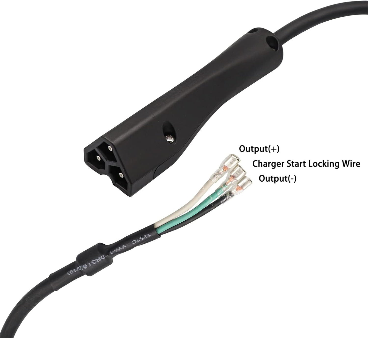 48V EZGO RXV charger plug connector — view 5