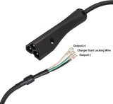 48V EZGO RXV charger plug connector — view 5