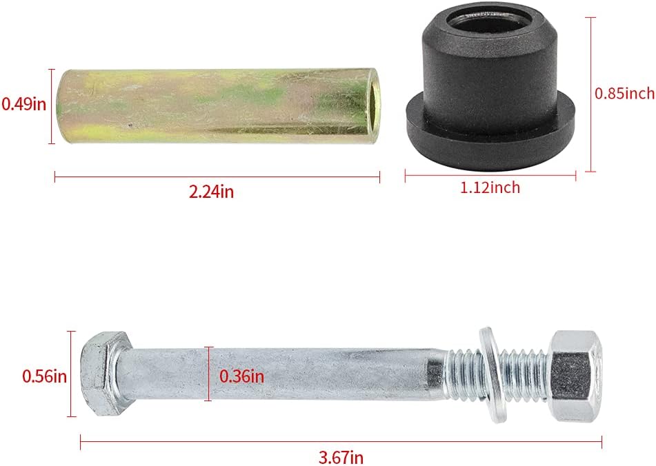 Club Car DS leaf spring bushing kit — view 4