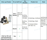 Club Car DS leaf spring bushing kit — view 7