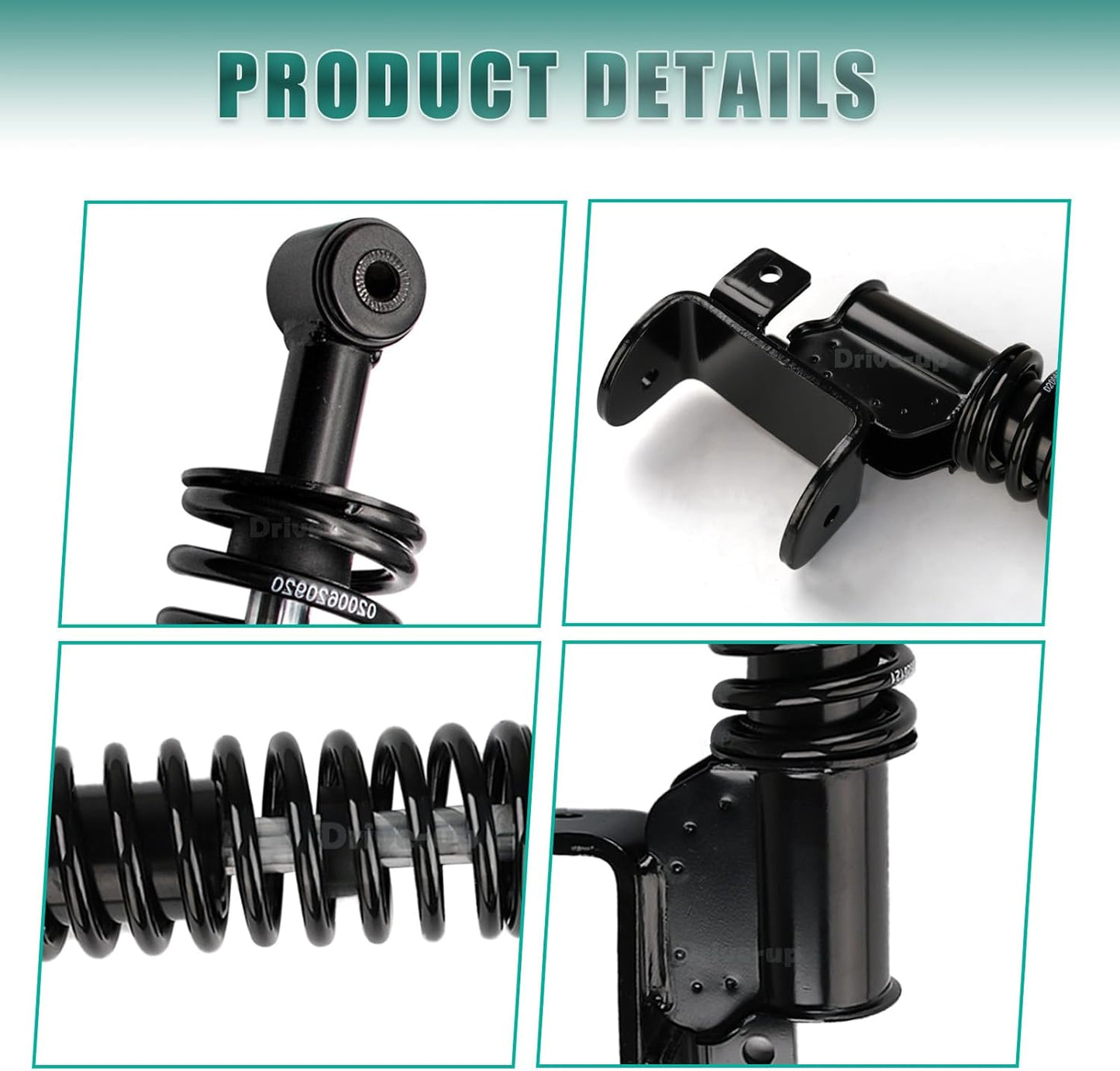 EZGO RXV front shock strut assembly — view 3