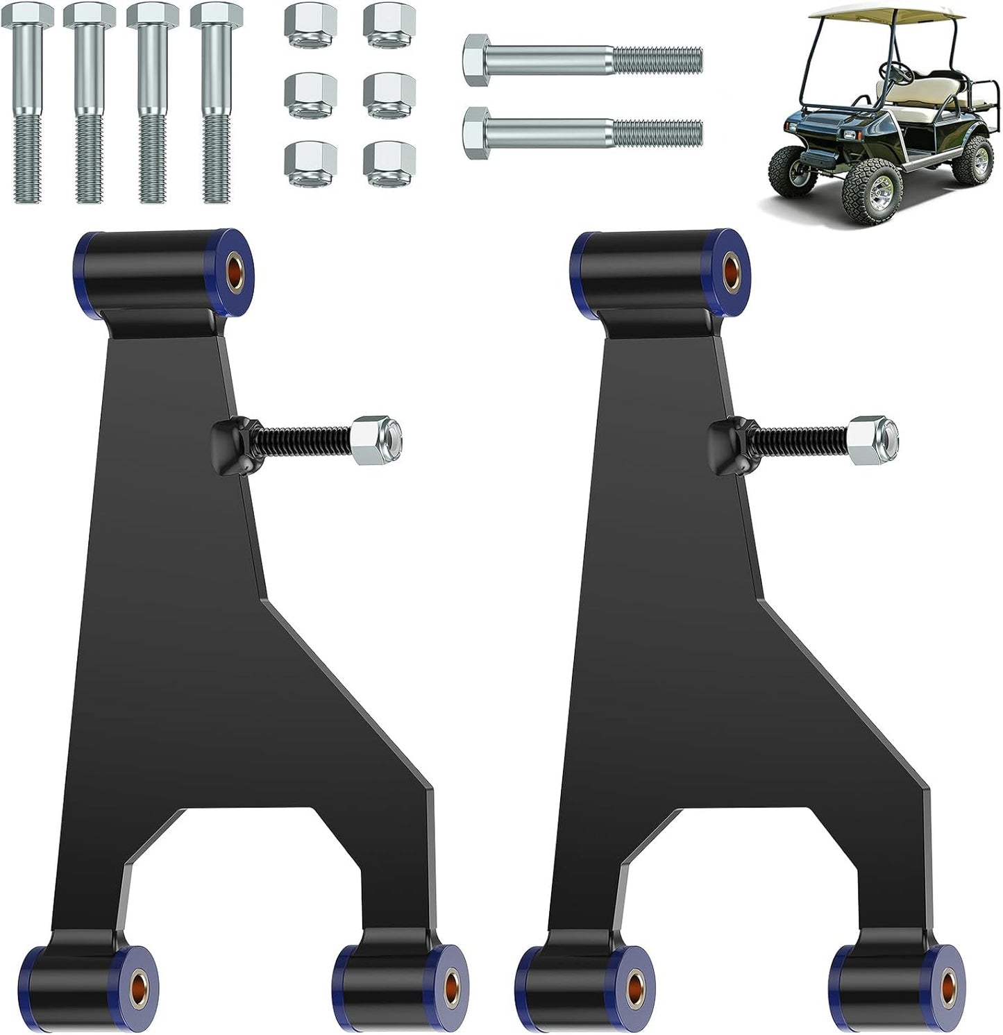Club Car DS Delta A-plate assembly — view 2