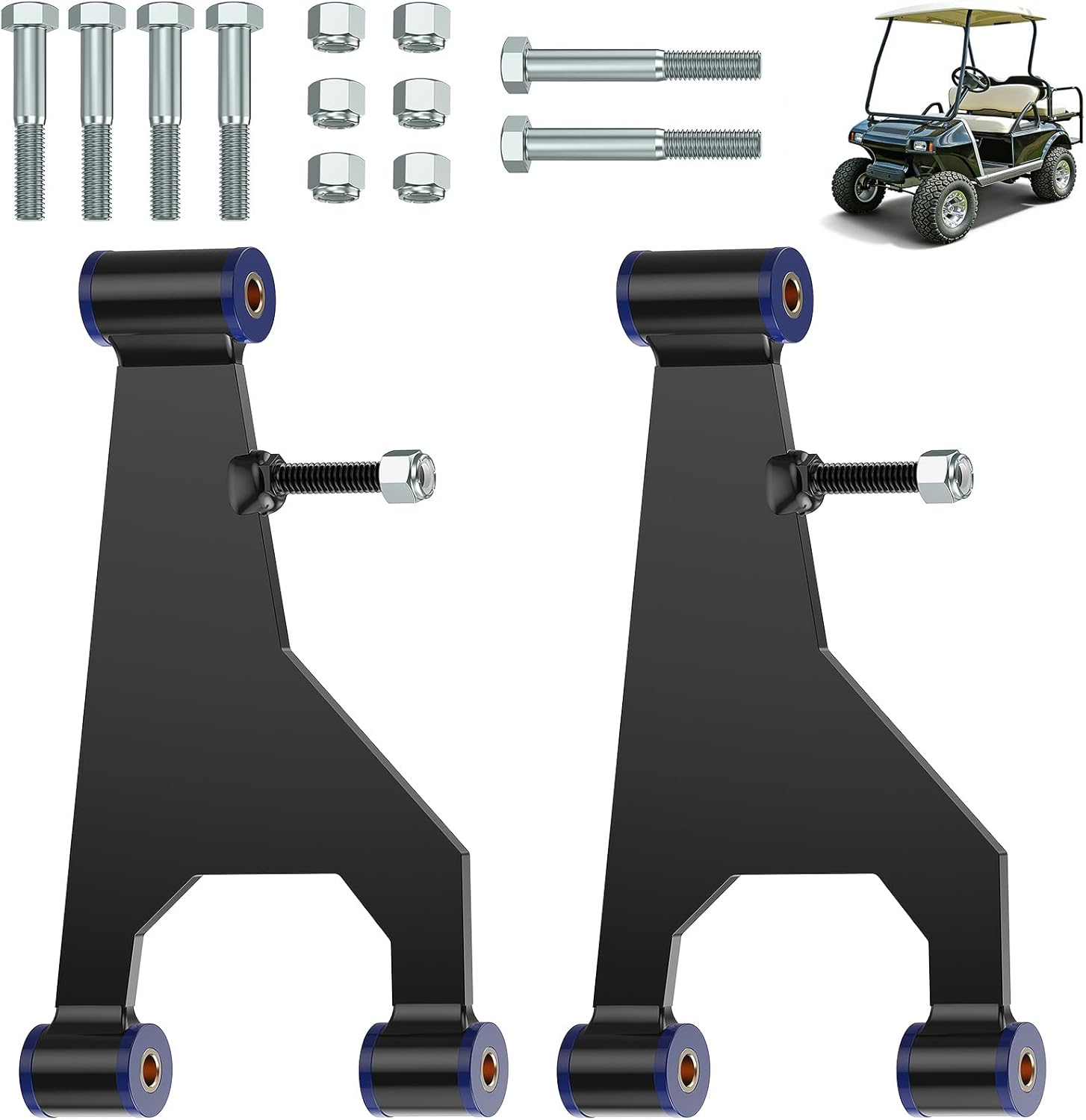 Club Car DS Delta A-plate assembly — view 2