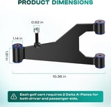 Club Car DS Delta A-plate assembly — view 6