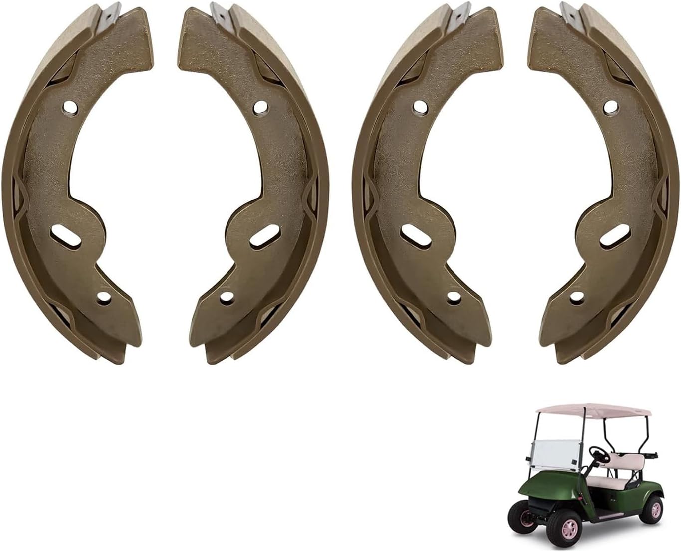 Golf cart brake shoes EZGO Yamaha — view 2