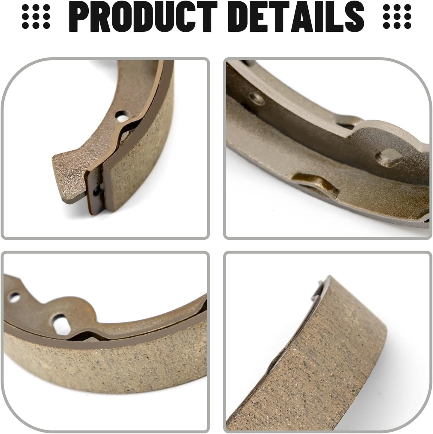 Golf cart brake shoes EZGO Yamaha — view 3