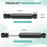 EZGO RXV rear shock absorbers — view 5