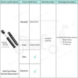 EZGO RXV rear shock absorbers — view 9