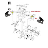 Club Car DS Delta upper clevis — view 6