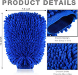 12 pcs microfibre car wash mitts — view 3