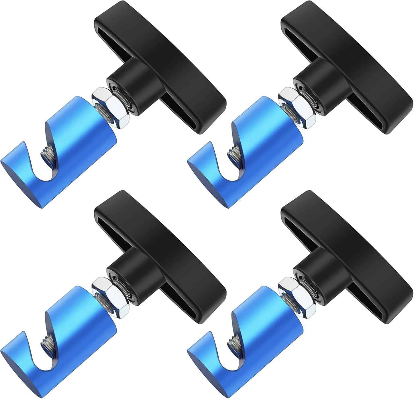 4 pcs car hood prop strut clamp — view 2