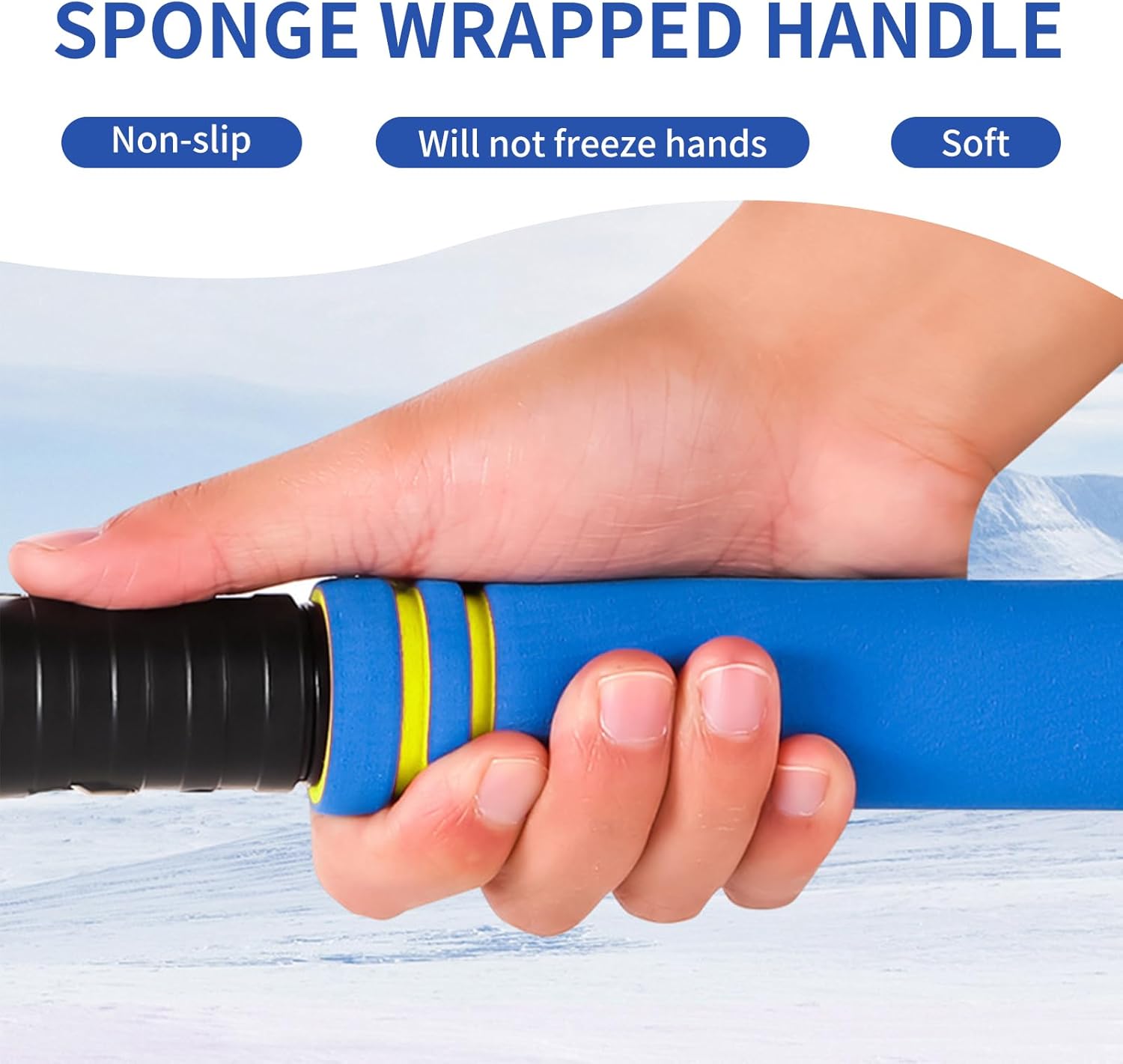 26.7 inch snow brush and ice scraper — view 6