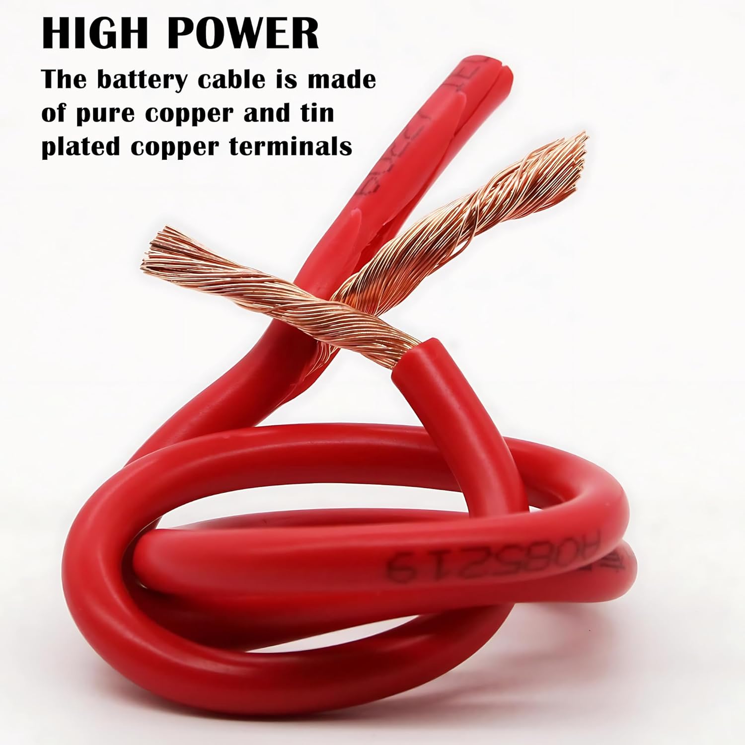 4 AWG battery cable 3ft — view 5