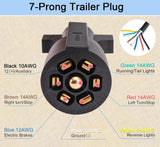 7 pin trailer wiring harness 6 feet — view 4
