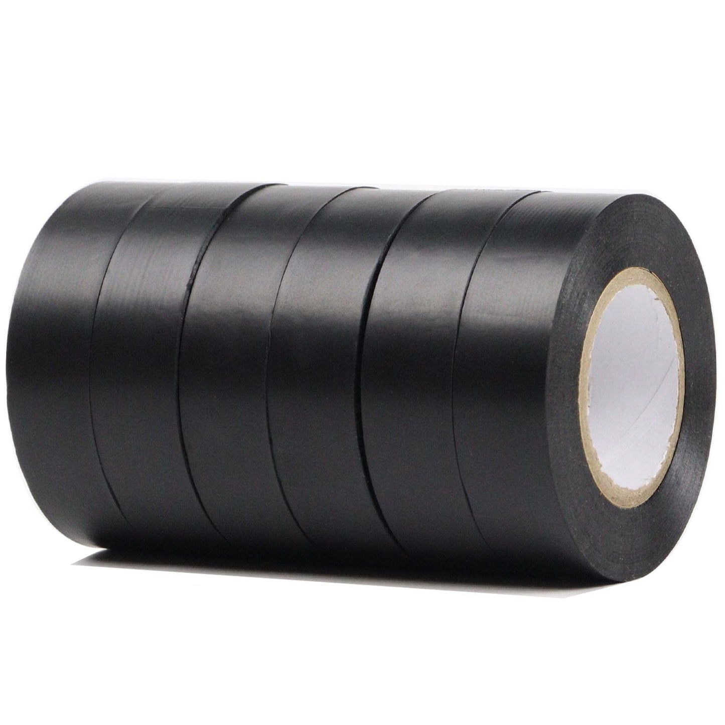 Black PVC insulation tape 6 pack — view 2
