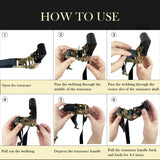 Ratchet tie down straps 800kg 2 pack — view 6