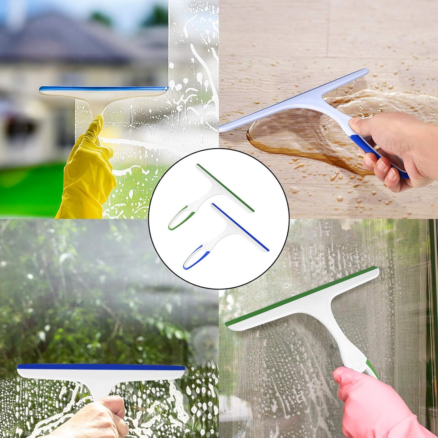 2-Pack Shower Screen Glass Wipers — view 8