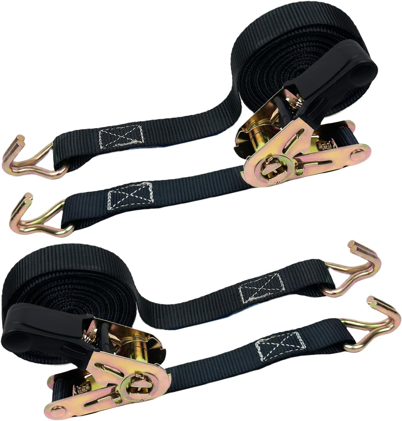 Ratchet tie down straps 800kg 2 pack — view 8