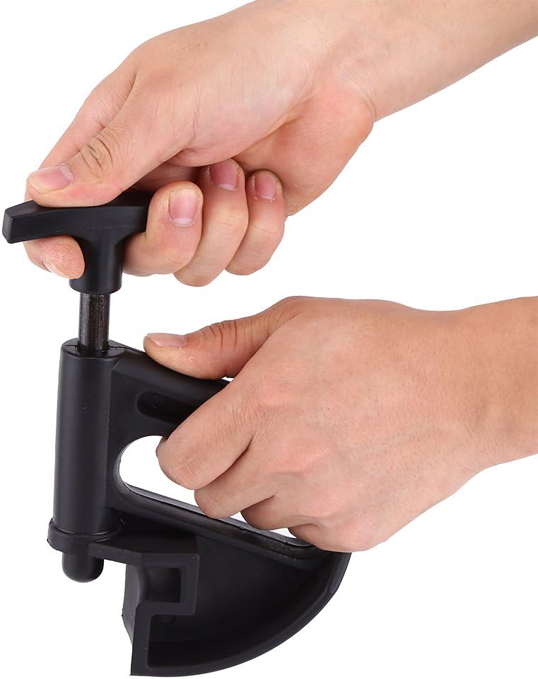 Tyre changer drop centre rim clamp — view 5