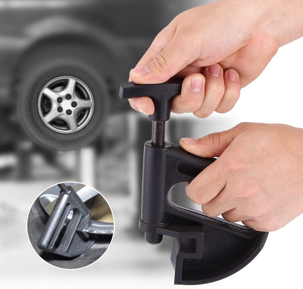 Tyre changer drop centre rim clamp — view 7