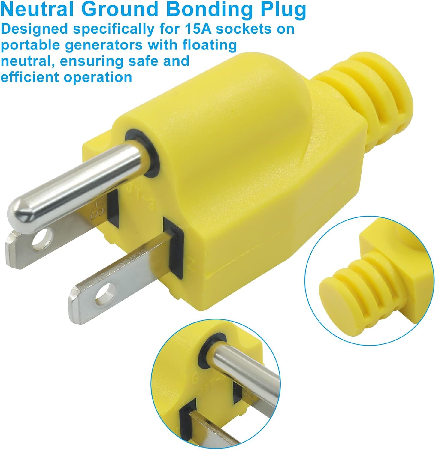 Biaungdo 2 pack generator ground bonding plug — view 4