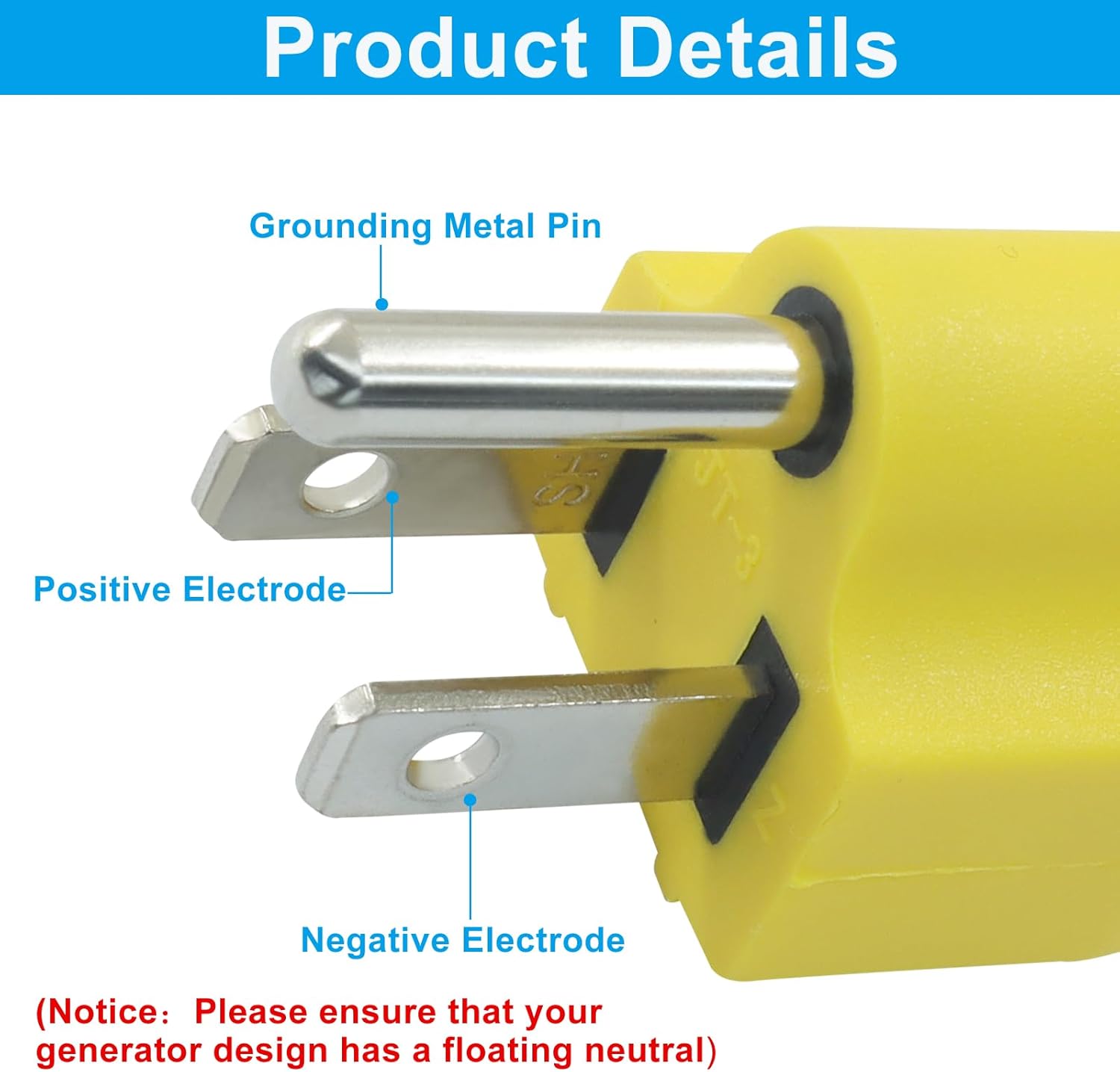 Biaungdo 2 pack generator ground bonding plug — view 5