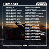 Rexka 20 piece Toyota engine cover clips — view 4