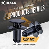Rexka 20 piece Hyundai Kia fender liner clips — view 4