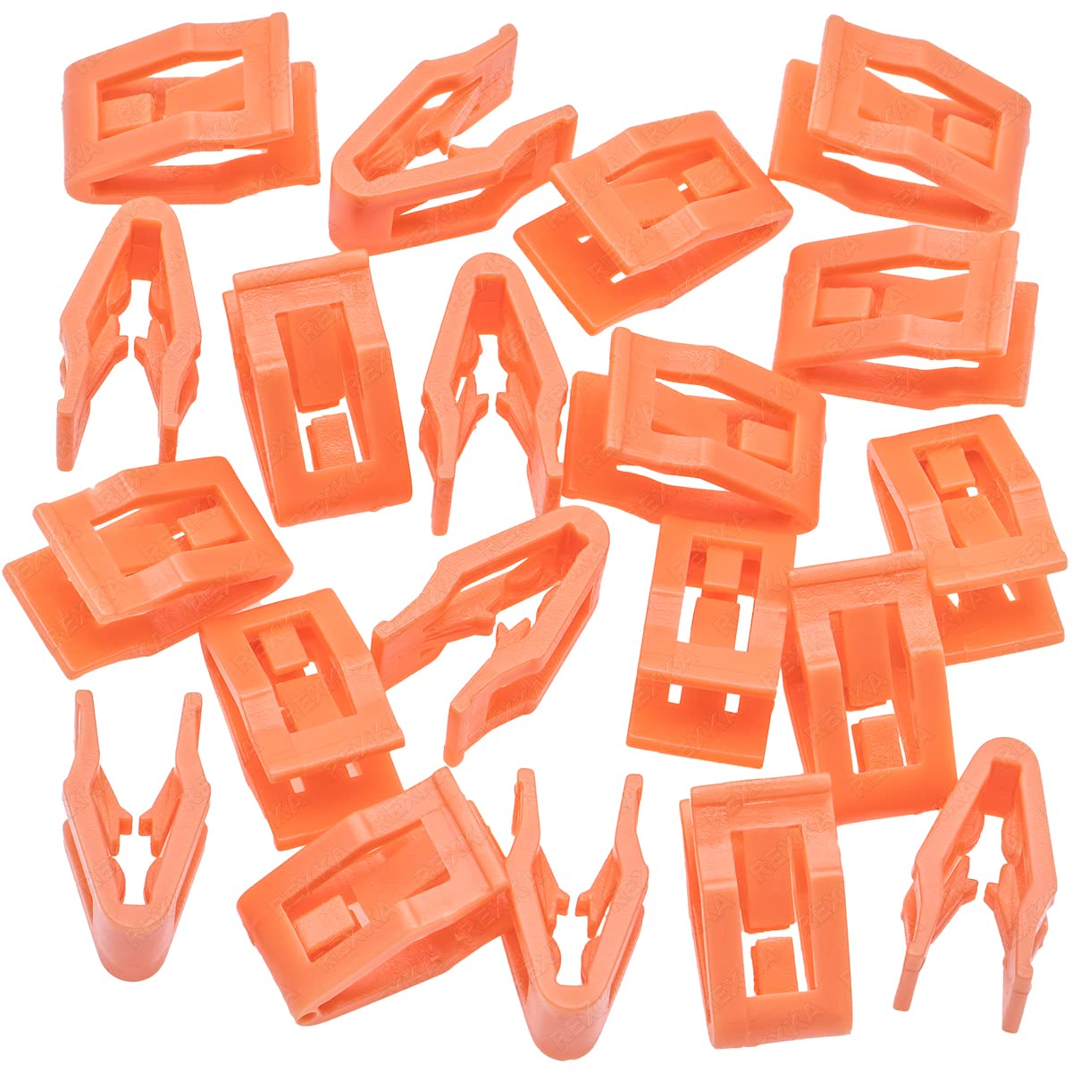 Rexka 20 piece Ford dash panel bezel clips — view 3