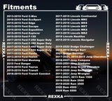 Rexka 20 piece Ford dash panel bezel clips — view 4