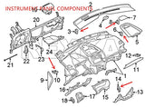 Rexka 20 piece Ford dash panel bezel clips — view 6