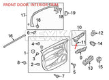 Rexka 20 piece Ford dash panel bezel clips — view 9