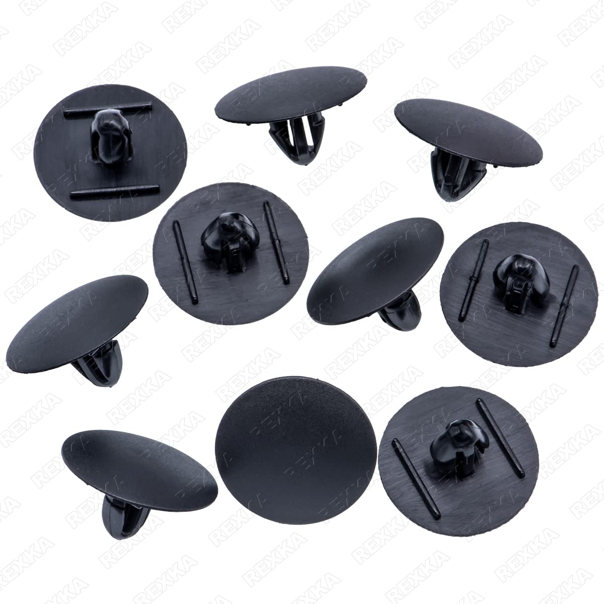 Rexka 10 piece Toyota hood insulation clips — view 2