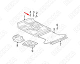 Rexka 10 piece Toyota hood insulation clips — view 6