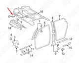 Rexka 10 piece Toyota hood insulation clips — view 9