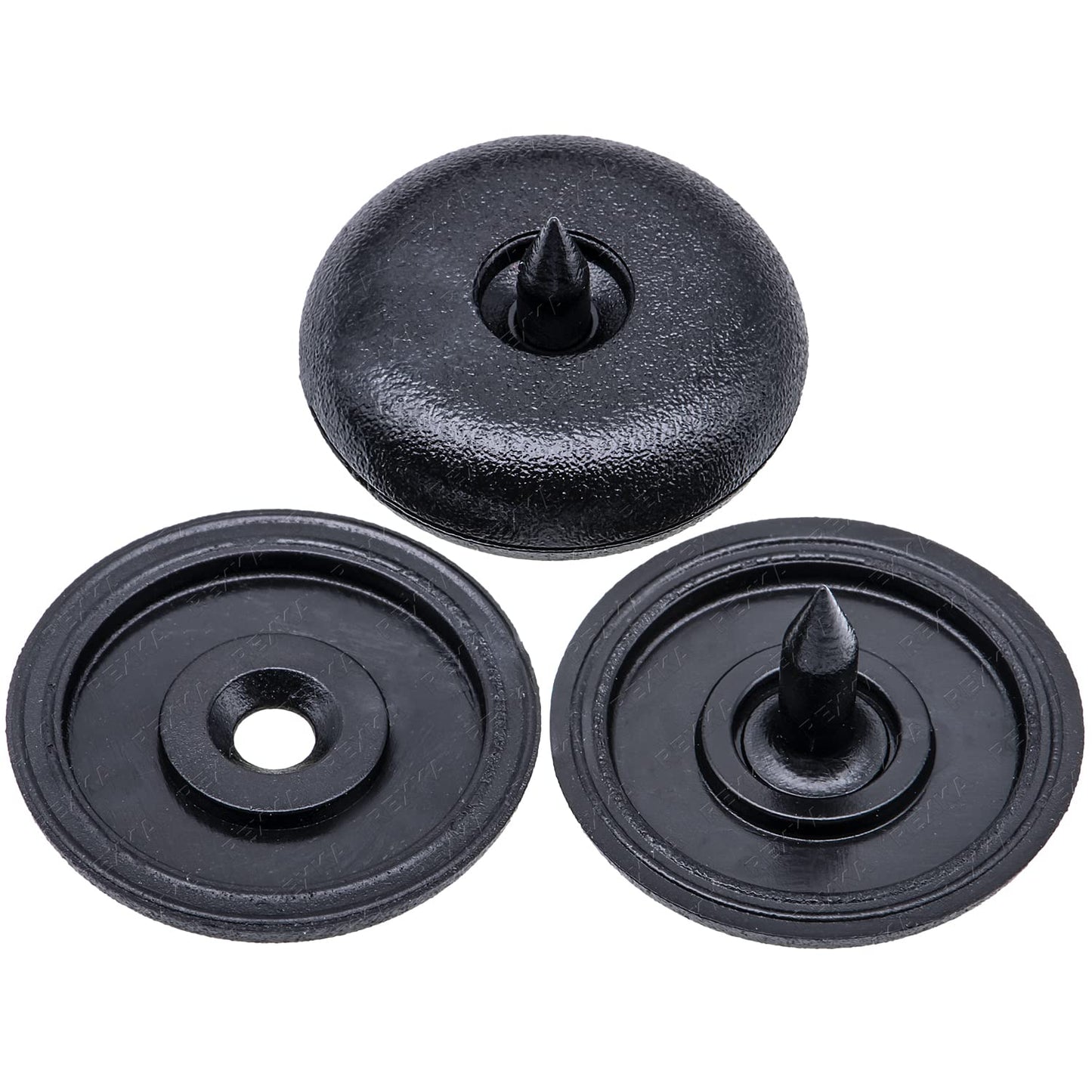 Rexka 2 set BMW seat belt buckle stops — view 2