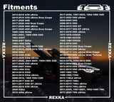 Rexka 2 set BMW seat belt buckle stops — view 4
