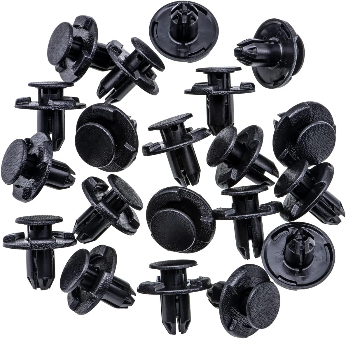 Rexka 20 piece Nissan fender grille clips — view 3