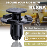 Rexka 20 piece Nissan fender grille clips — view 5