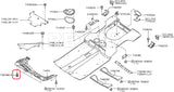 Rexka 20 piece Nissan fender grille clips — view 8