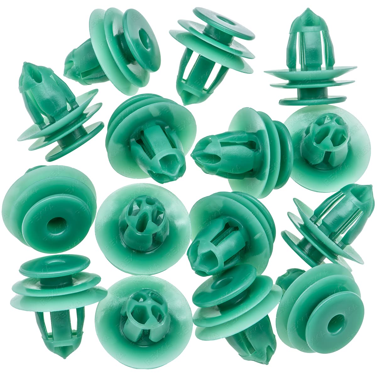 Rexka 15 piece Honda door panel clips — view 2