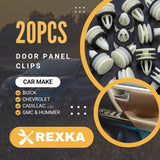 Rexka 20 piece GM Ford door trim clips — view 3
