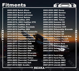 Rexka 20 piece GM Ford door trim clips — view 5