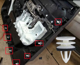 Rexka 20 piece GM Ford door trim clips — view 8