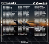 Rexka 10 piece Toyota switch bezel clips — view 3