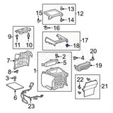 Rexka 10 piece Toyota switch bezel clips — view 5