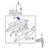 Rexka 10 piece Toyota switch bezel clips — view 8