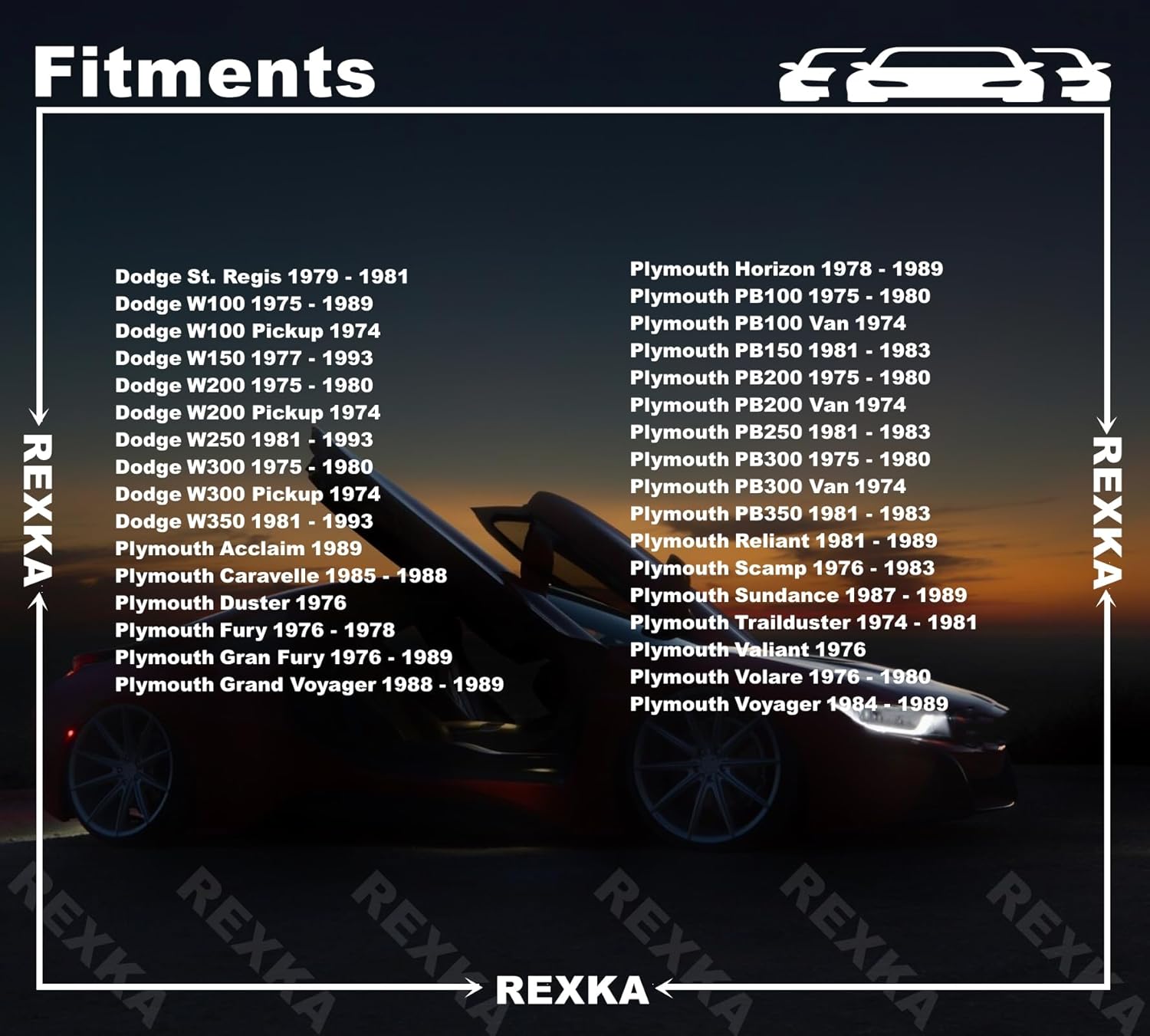 Rexka 10 piece Chrysler wiper linkage clips — view 5
